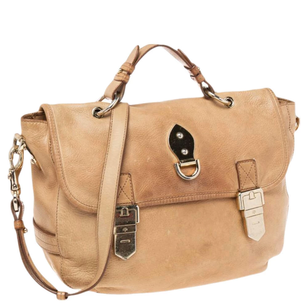 Mulberry Tan Leather Tillie Top Handle Bag For Women - Image 3