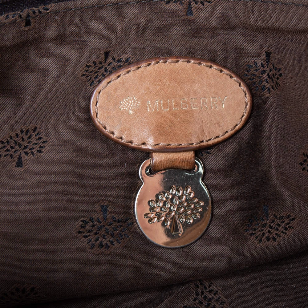 Mulberry Tan Leather Tillie Top Handle Bag For Women - Image 11