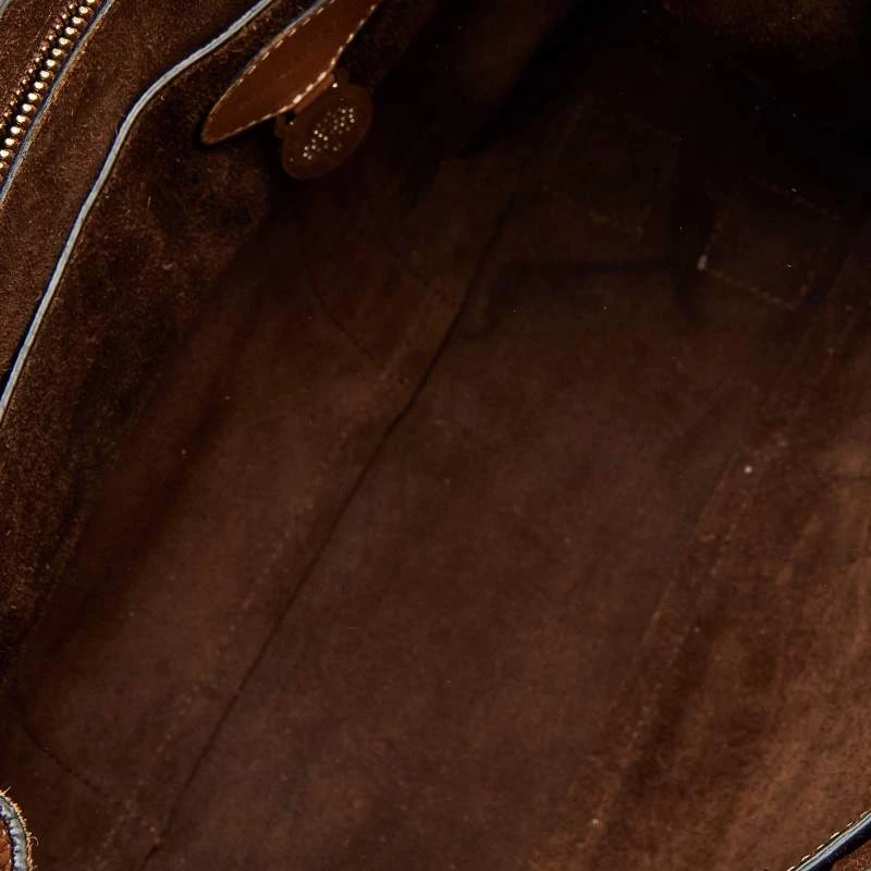 Mulberry Brown Leather Cookie Bayswater Satchel For Women - Image 7