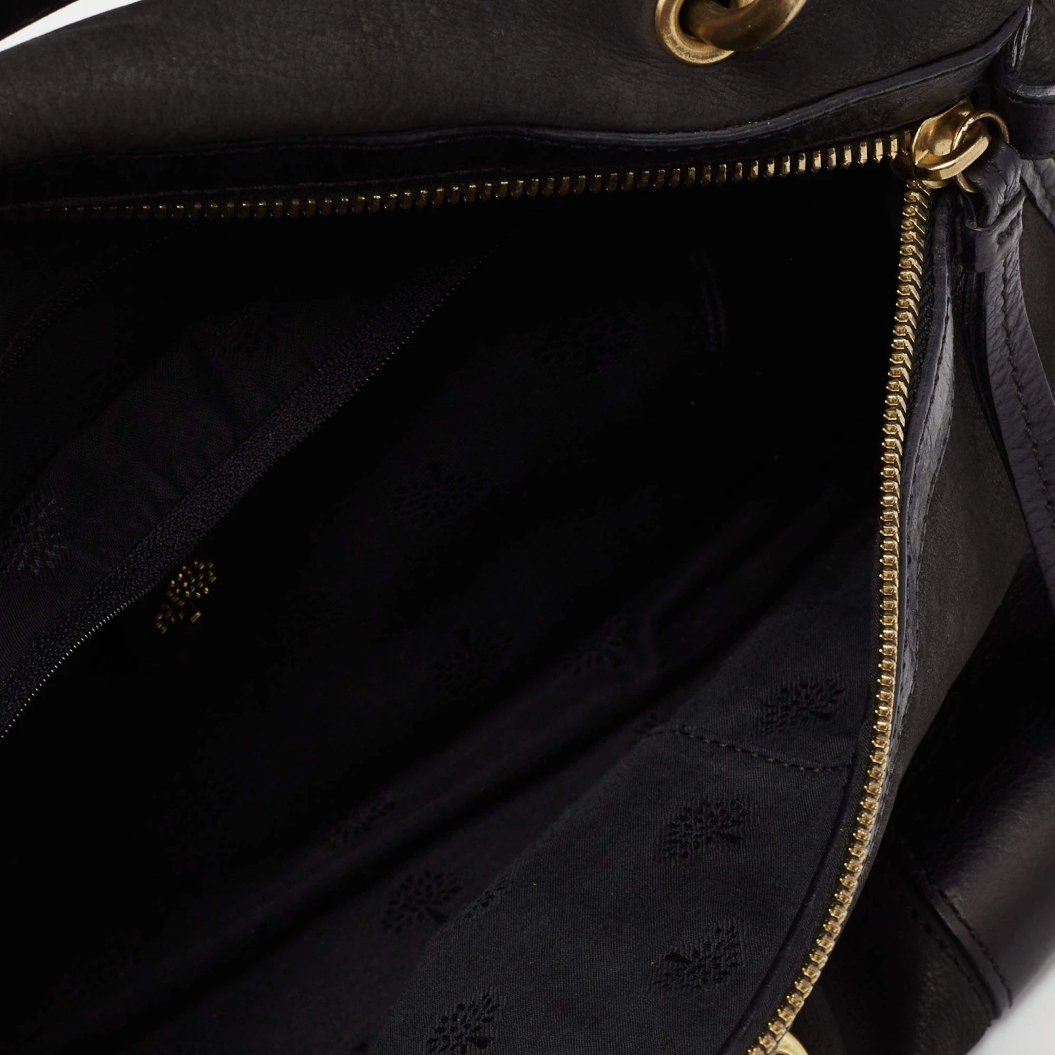 Mulberry Black Nubuck And Leather Taylor Top Handle Bag For Women - Image 7