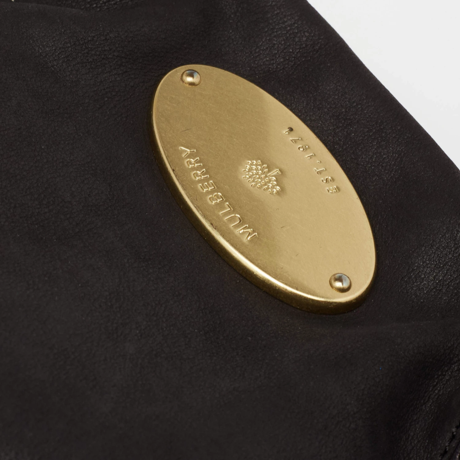 Mulberry Black Nubuck And Leather Taylor Top Handle Bag For Women - Image 8