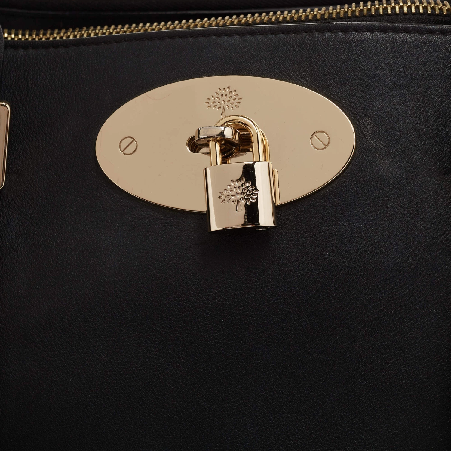 Mulberry Black Leather Bayswater Tote For Women - Image 5