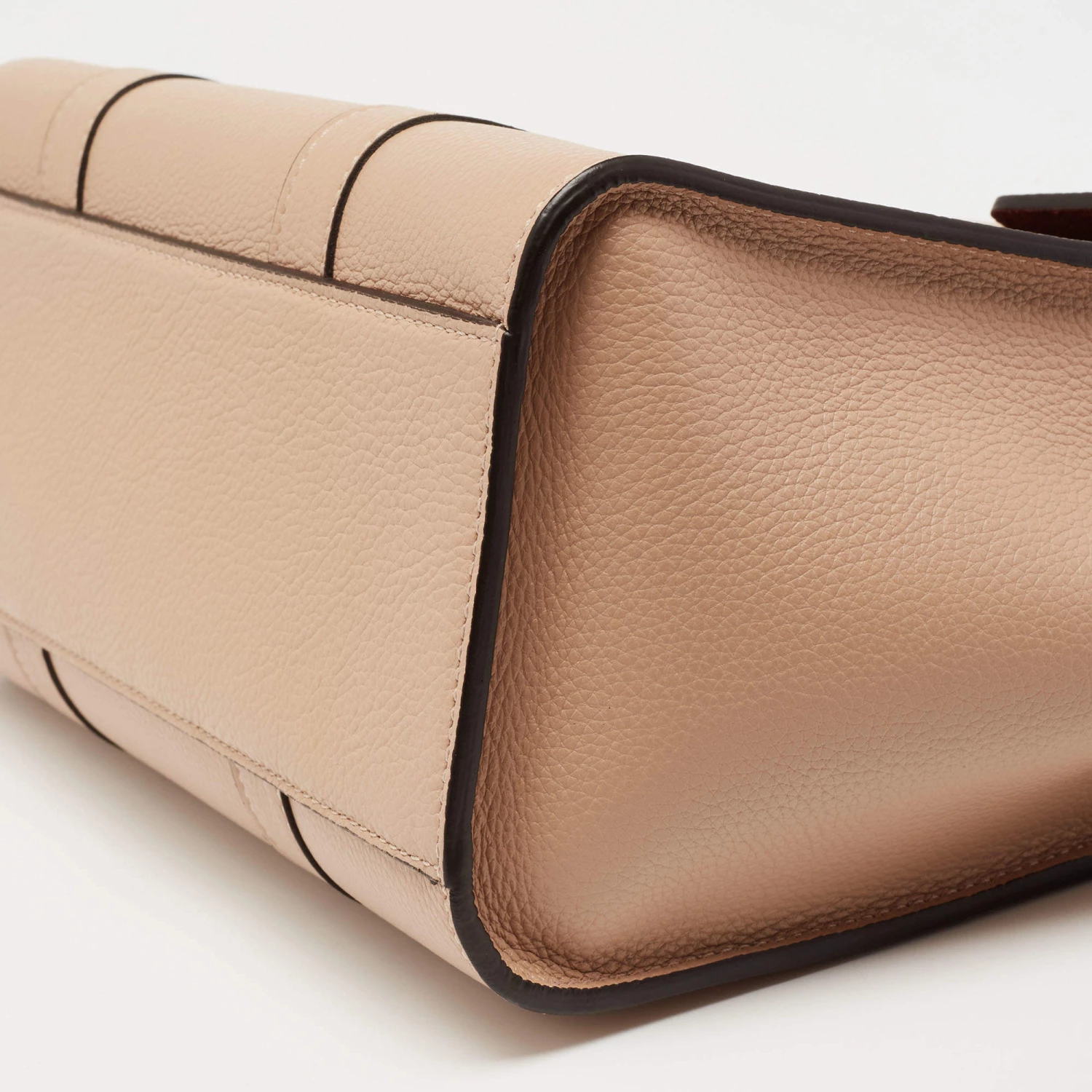 Mulberry Beige Leather Small Bayswater Satchel For Women - Image 10