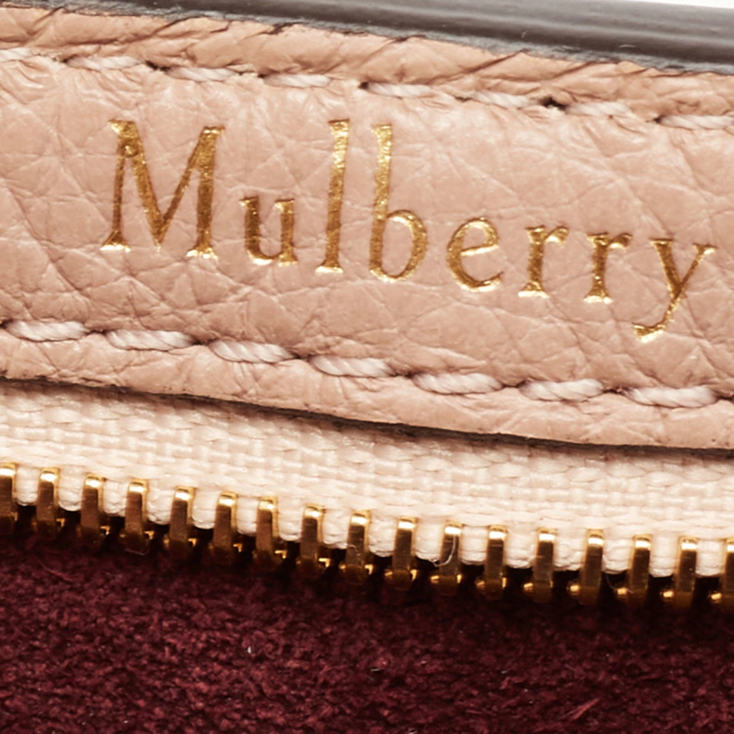 Mulberry Beige Leather Small Bayswater Satchel For Women - Image 8