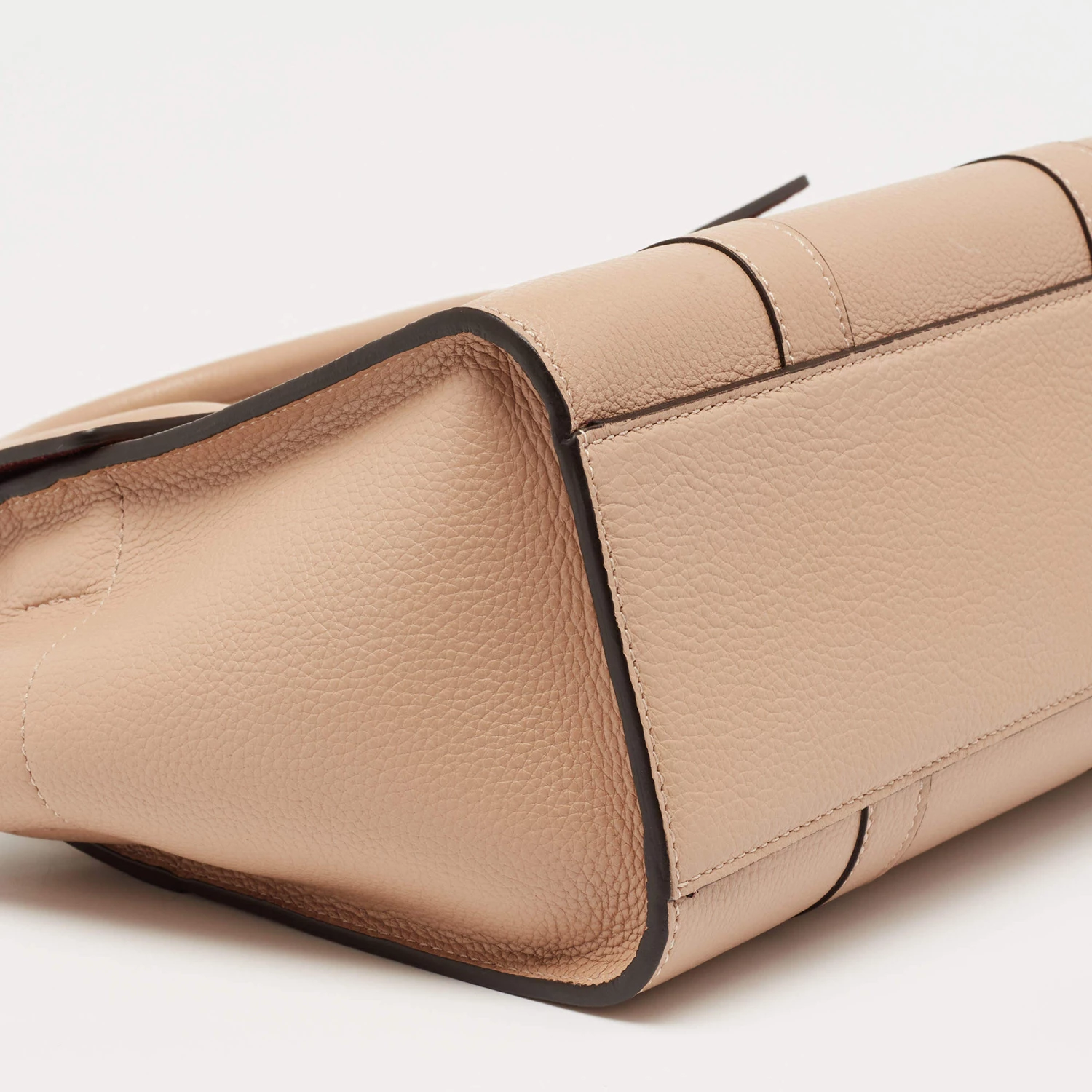 Mulberry Beige Leather Small Bayswater Satchel For Women - Image 11