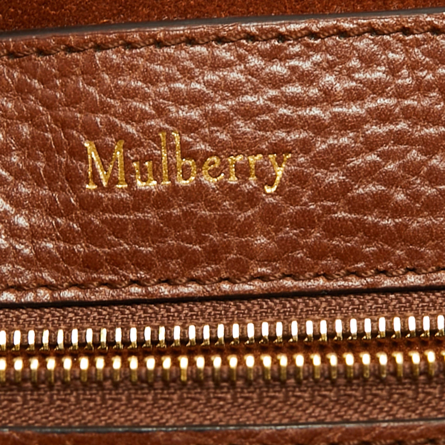 Mulberry Tan Leather Amberley Top Handle Bag For Women - Image 8