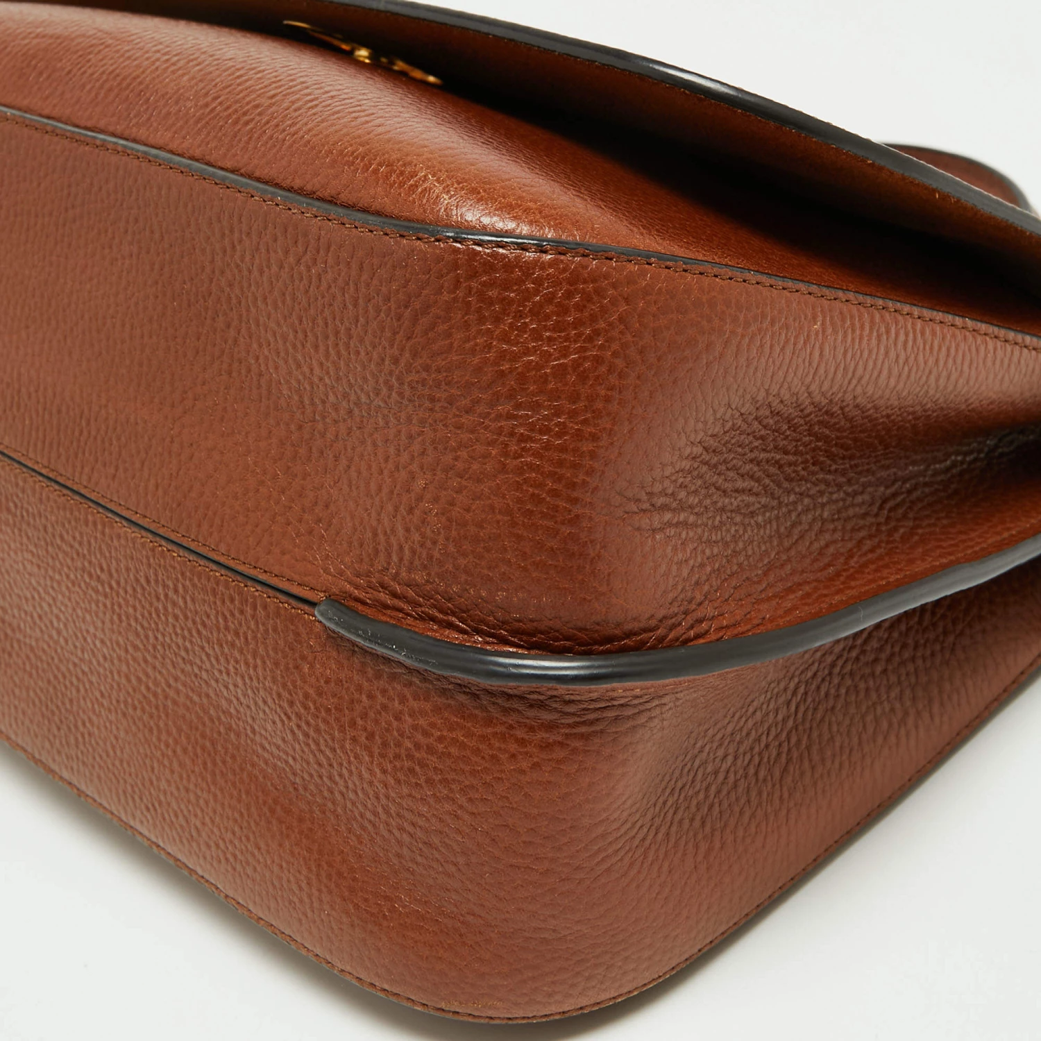 Mulberry Tan Leather Amberley Top Handle Bag For Women - Image 10