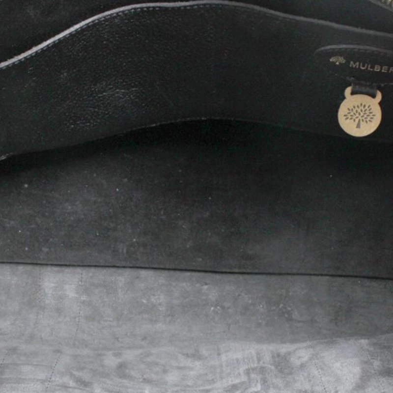 Mulberry Black Leather Piccadilly Travel Bag For Women - Image 5