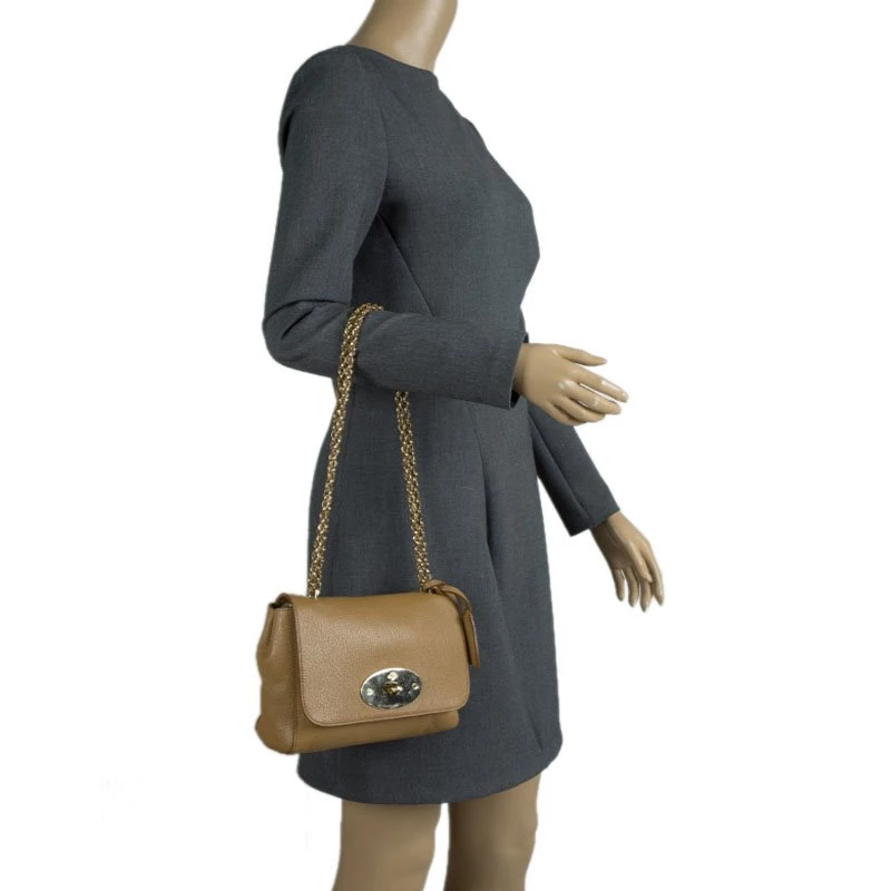 Mulberry Light Brown Leather Lily Crossbody Bag For Women - Image 2
