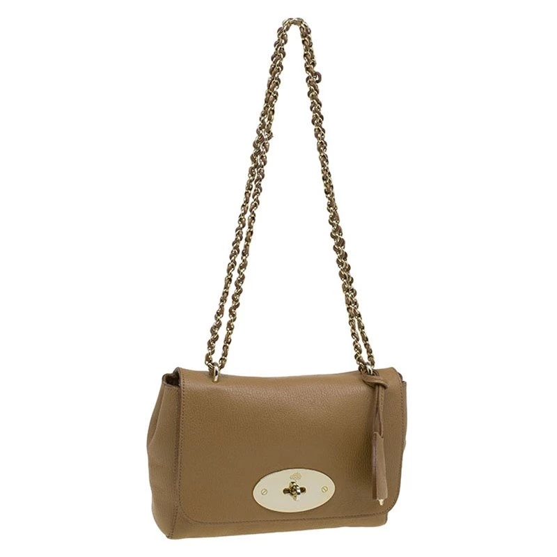 Mulberry Light Brown Leather Lily Crossbody Bag For Women - Image 3