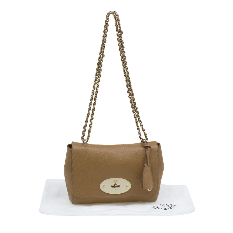 Mulberry Light Brown Leather Lily Crossbody Bag For Women - Image 10