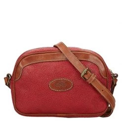 Mulberry Bi Color Coated Canvas Crossbody Bag For Women