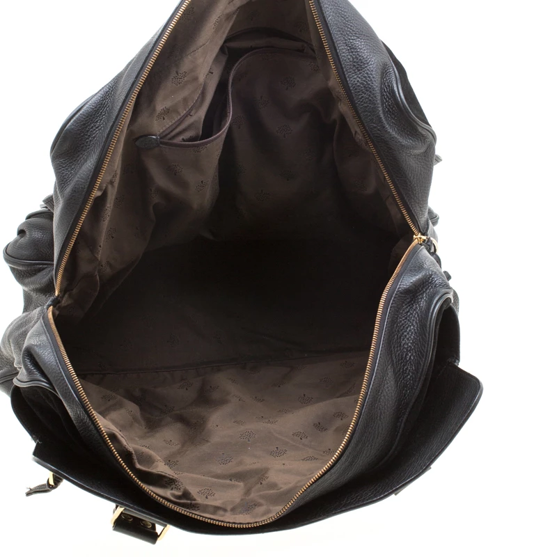 Mulberry Black Leather Travel Bag For Women - Image 7