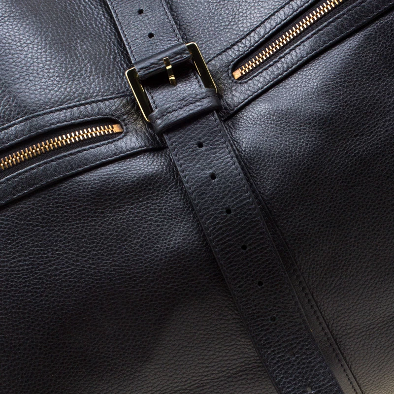 Mulberry Black Leather Travel Bag For Women - Image 5